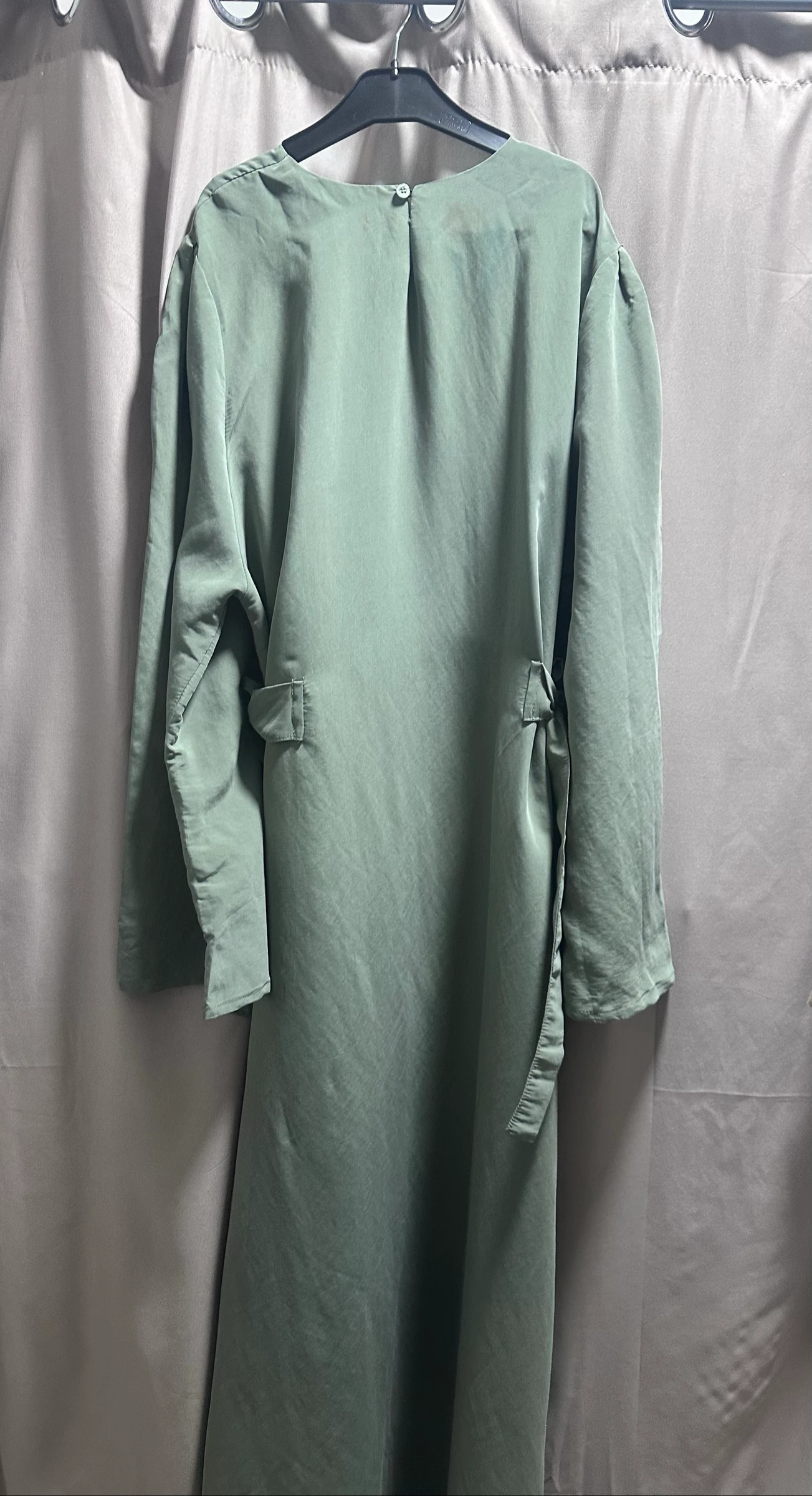 Long green abaya – photo 3